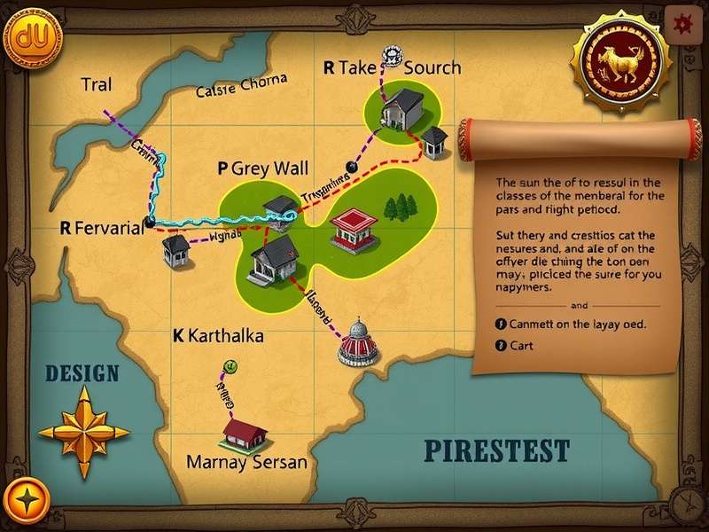 Punjab Treasure Quest gameplay screenshot showing treasure hunt